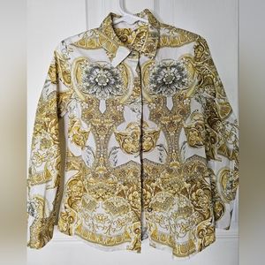 AUTHENTIC YOUNG VERSACE BUTTON DOWN LONGSLEEVES FOR KIDS